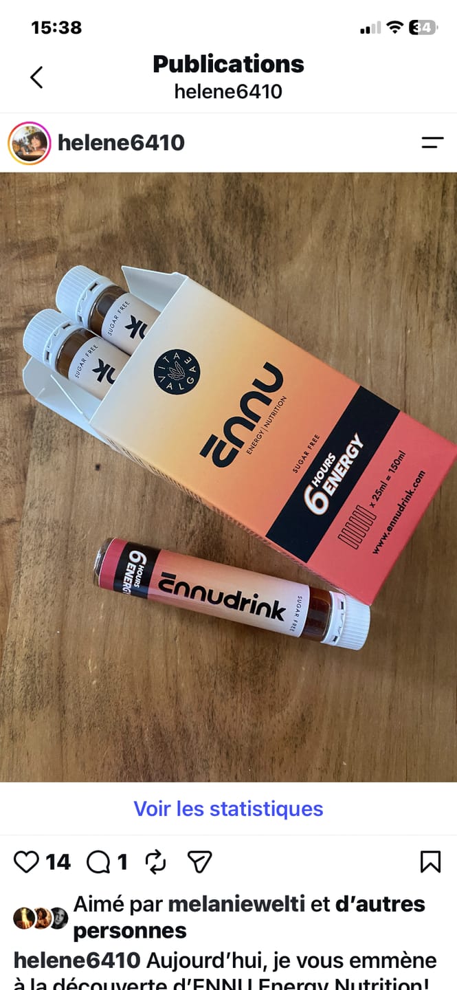 Customer photo review of Shot énergie & focus
