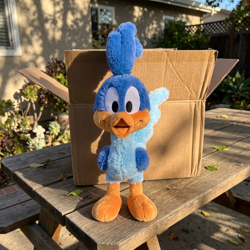 Customer photo review of Peluche que corre al agitarlo
