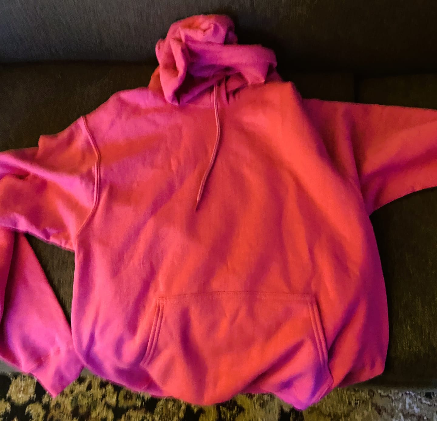 Customer photo review of Lake Custom Hooded Sweatshirt