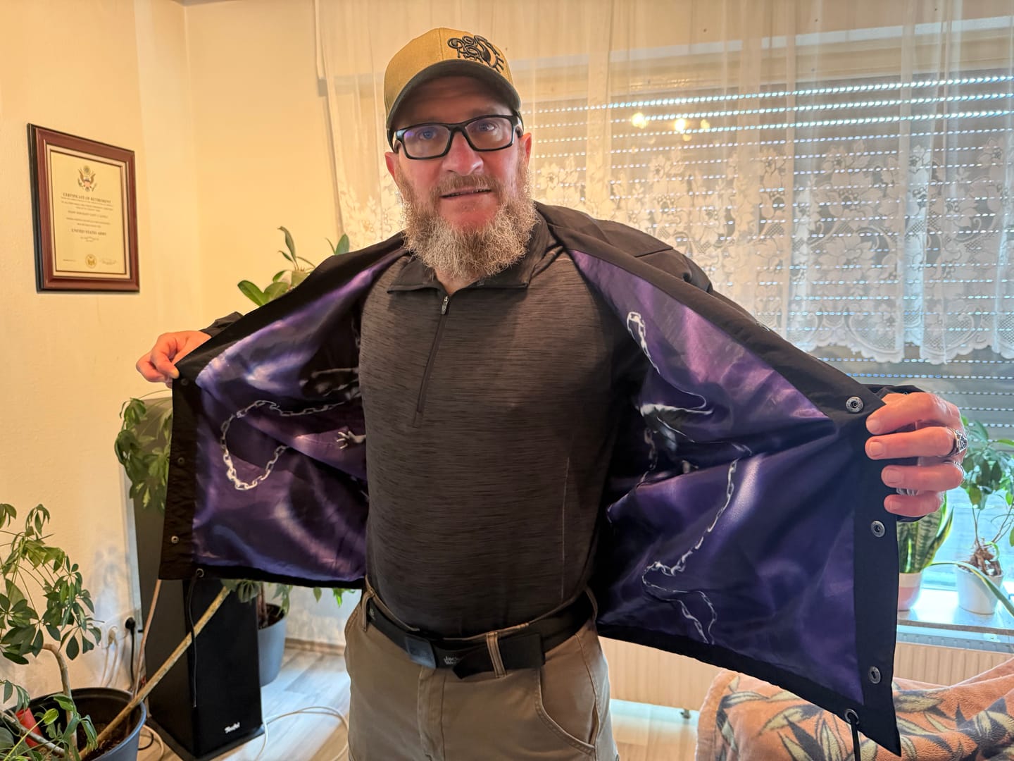 Customer photo review of King Diamond - The Eye - Windbreaker