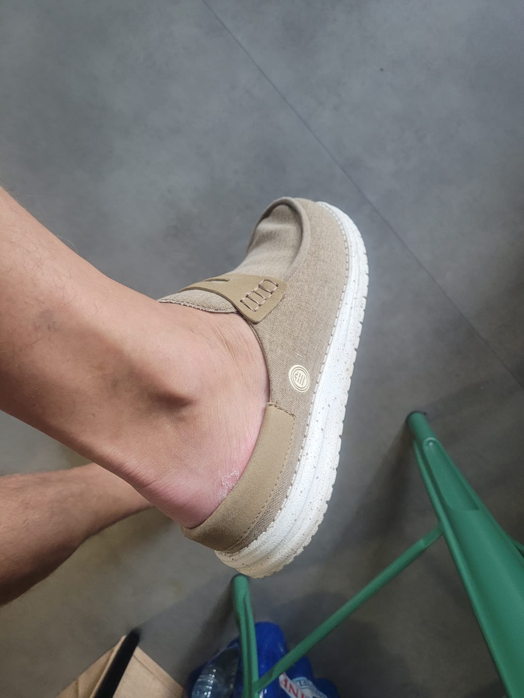 Customer photo review of Mules Bidart beige
