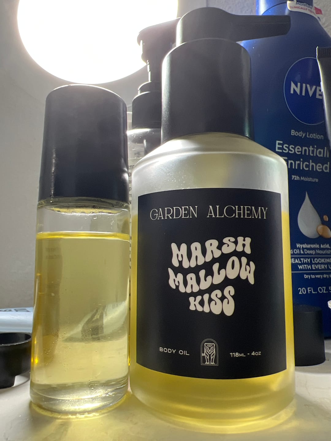Customer photo review of MARSHMALLOW KISS PERFUME BODY OIL