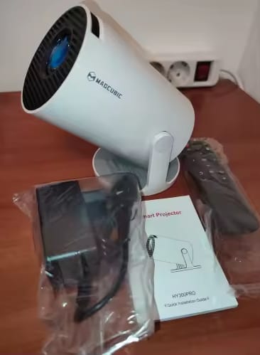 Customer photo review of Big-Screen Crochet Projector