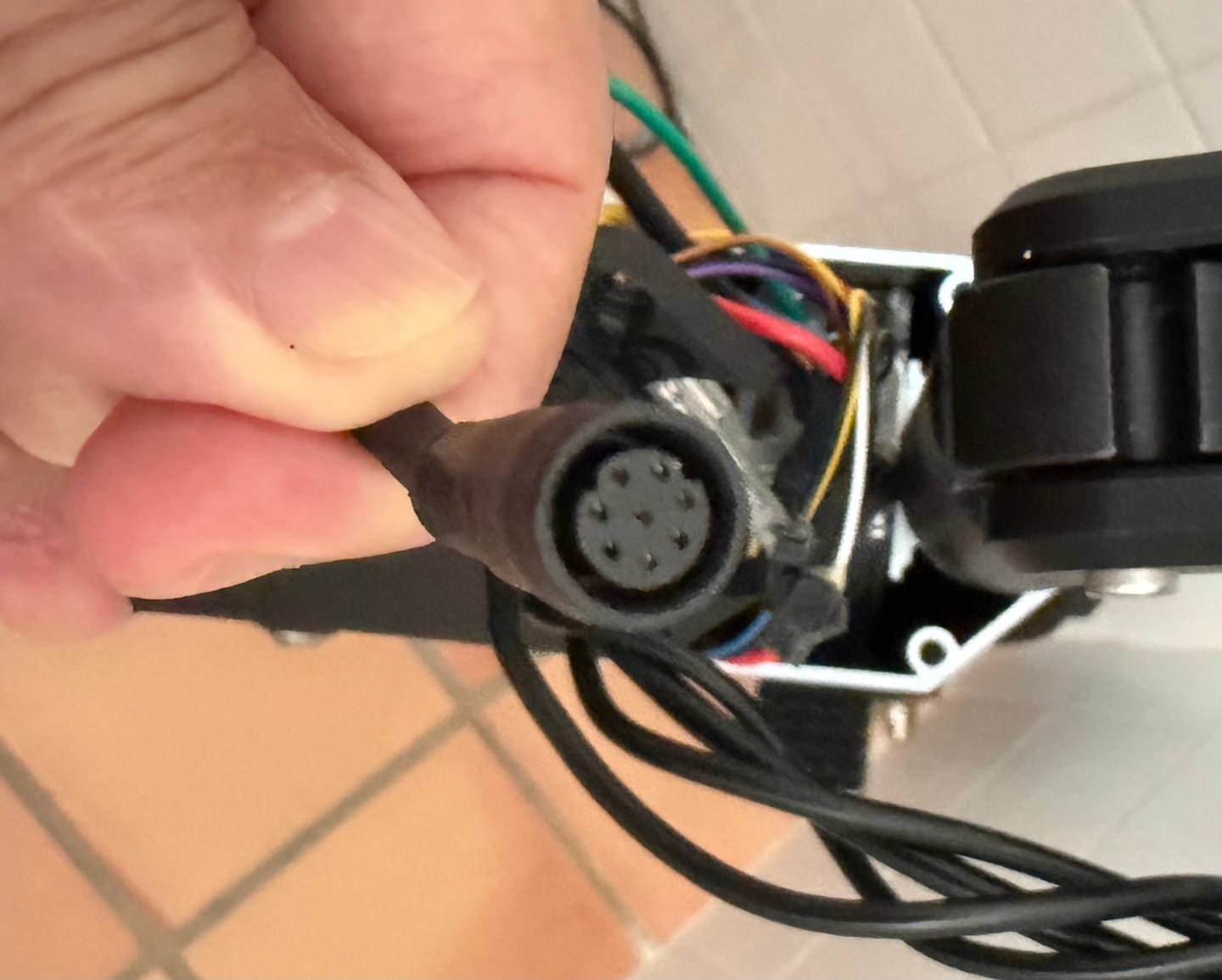 Customer photo review of Contrôleur électronique pour tricycle Topmate ES-35