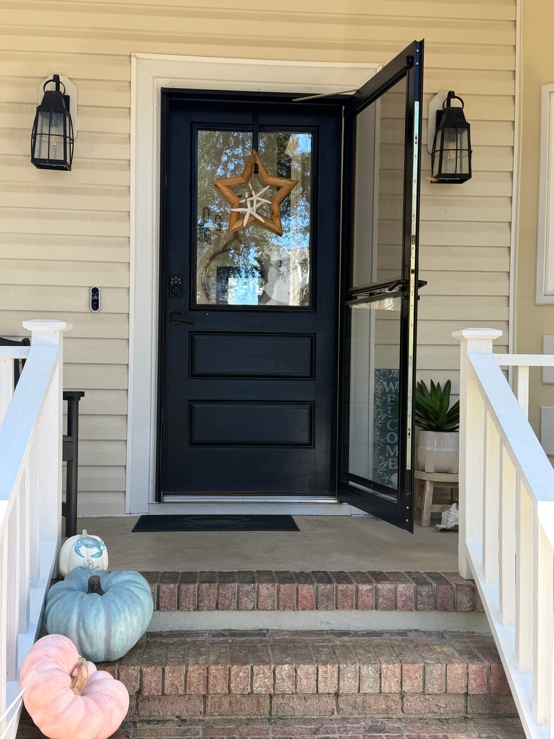 Customer photo review of Clear 1 Lite Glass and Frame Kit (Half Lite)