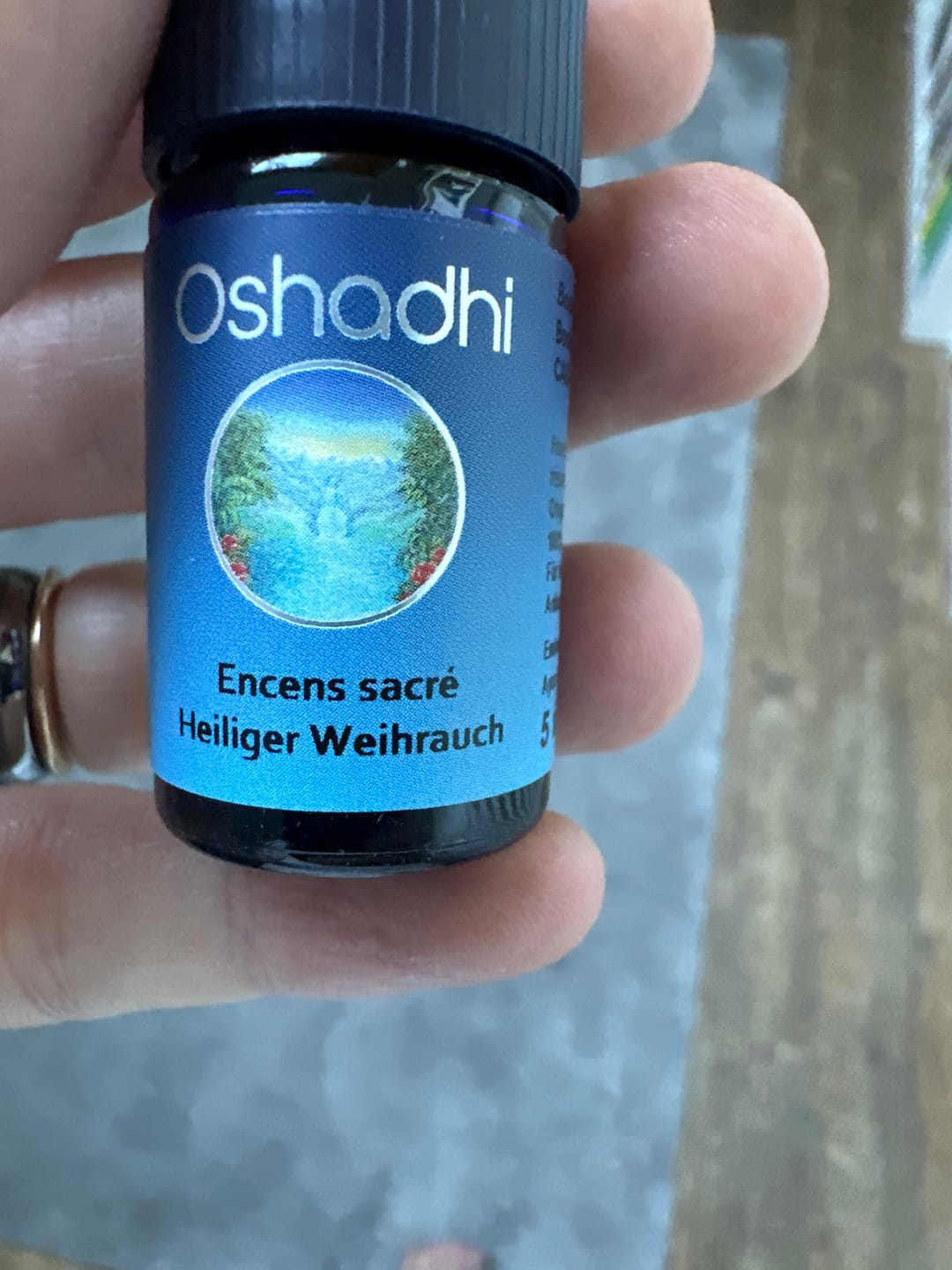 Customer photo review of Heiliger Weihrauch ätherisches Öl Fl