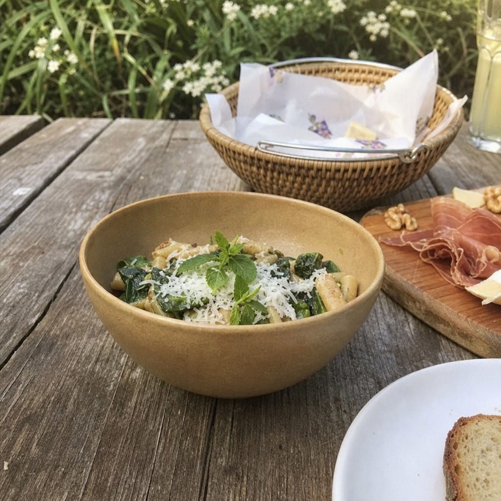 Customer photo review of Deep Bowls 240ml Sand Porcelain for Casual Dining (Pack of 12)