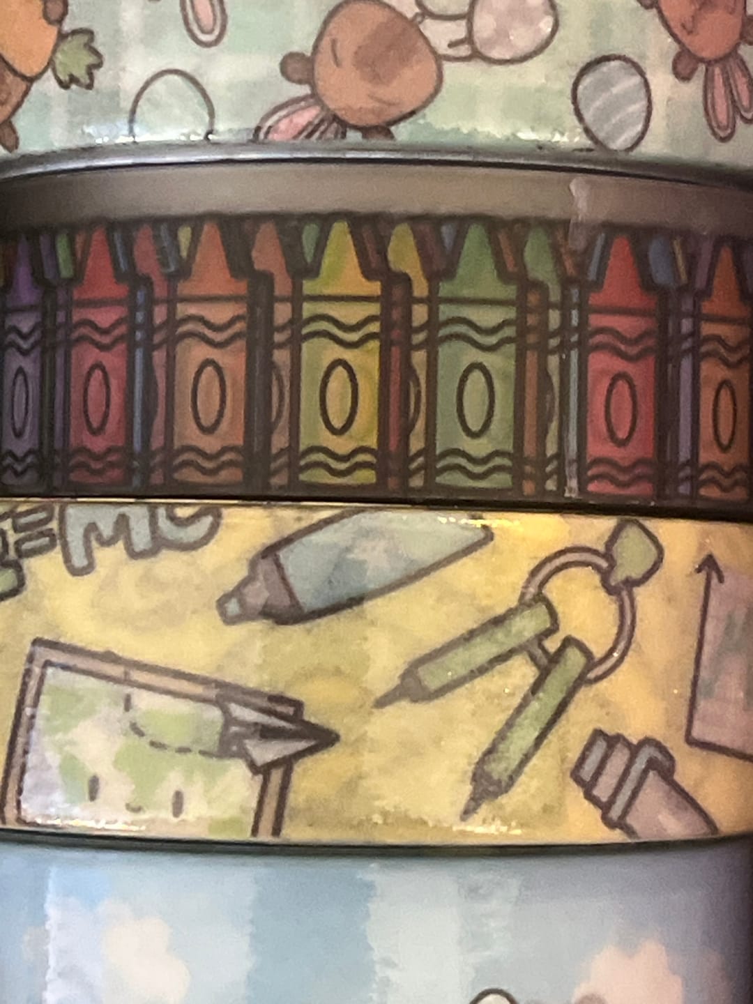 Customer photo review of Back to School Washi Tape