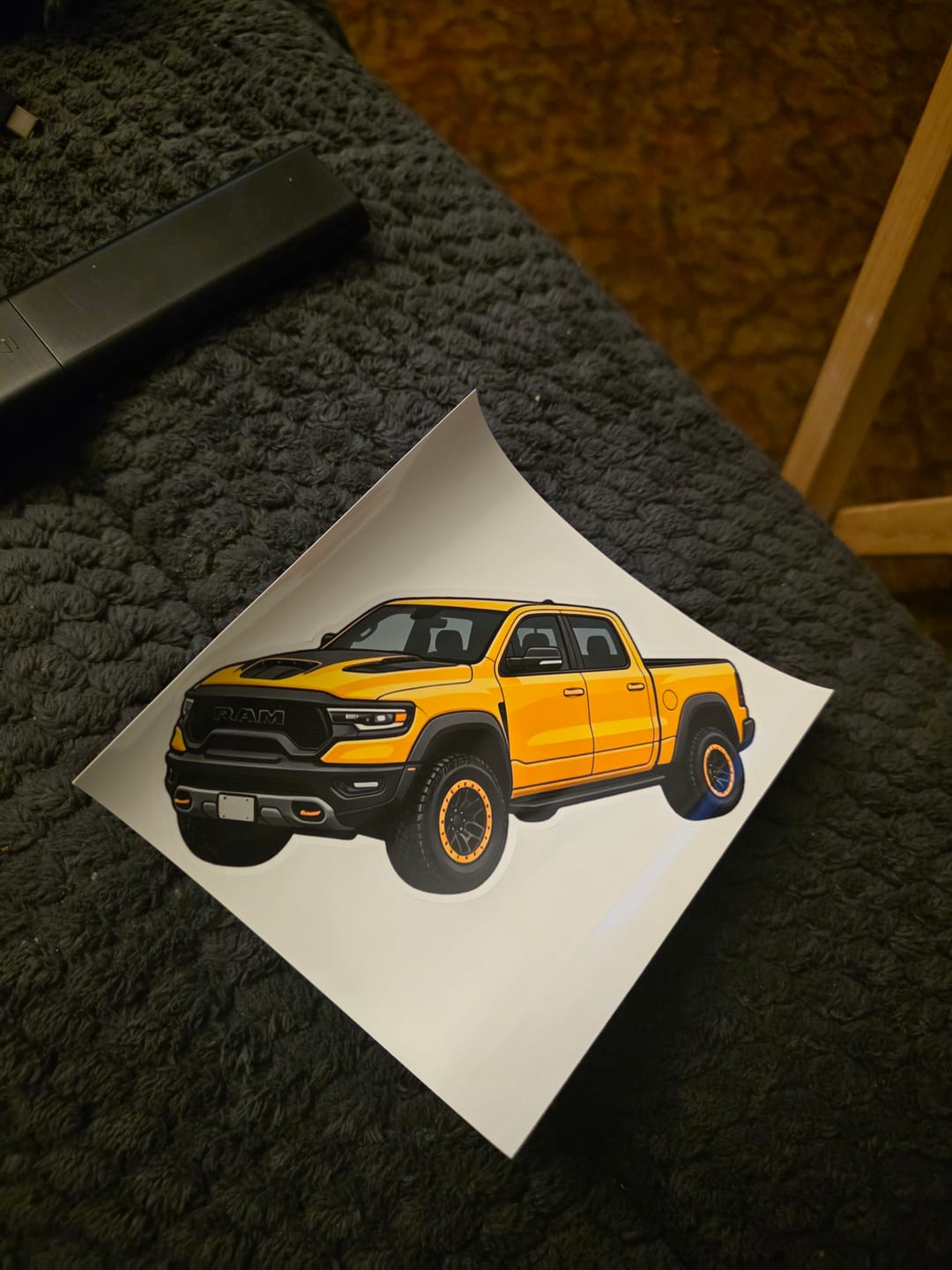Customer photo review of Custom Car Decals | Design Your Own Personalized Car Decal Stickers
