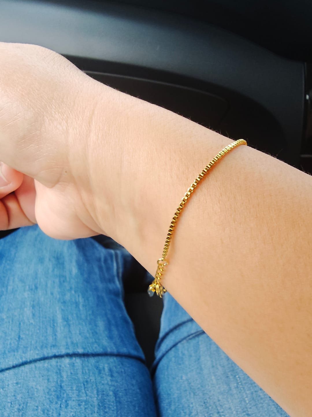 Customer photo review of Taylor Minimal Bracelet