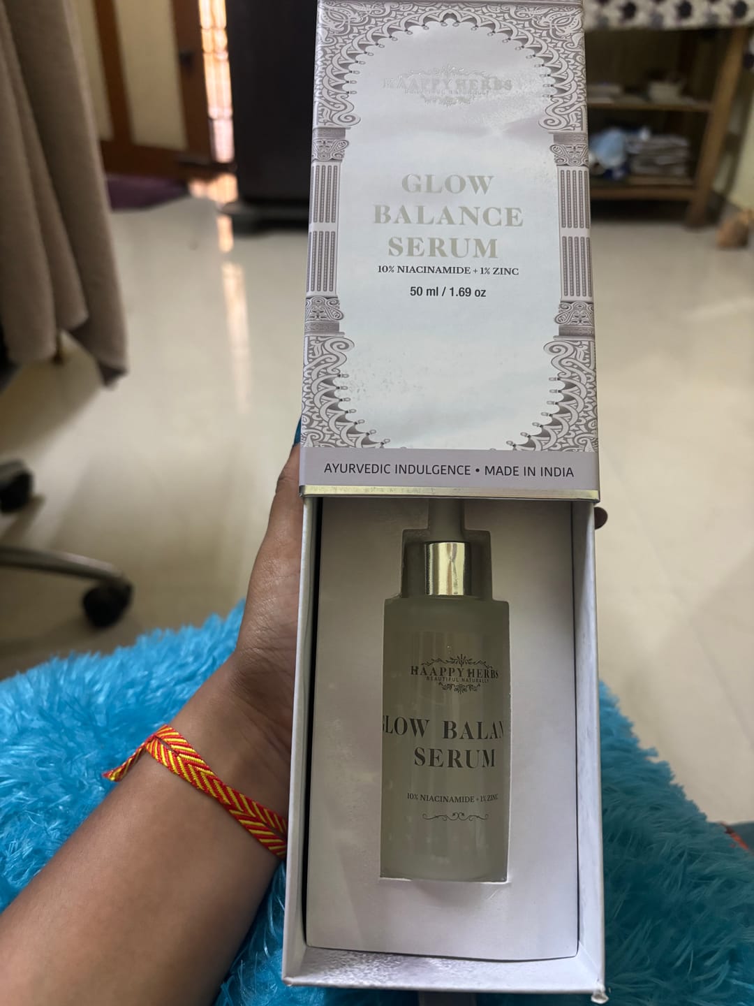 Customer photo review of GLOW BALANCE SERUM ( 50 ml )