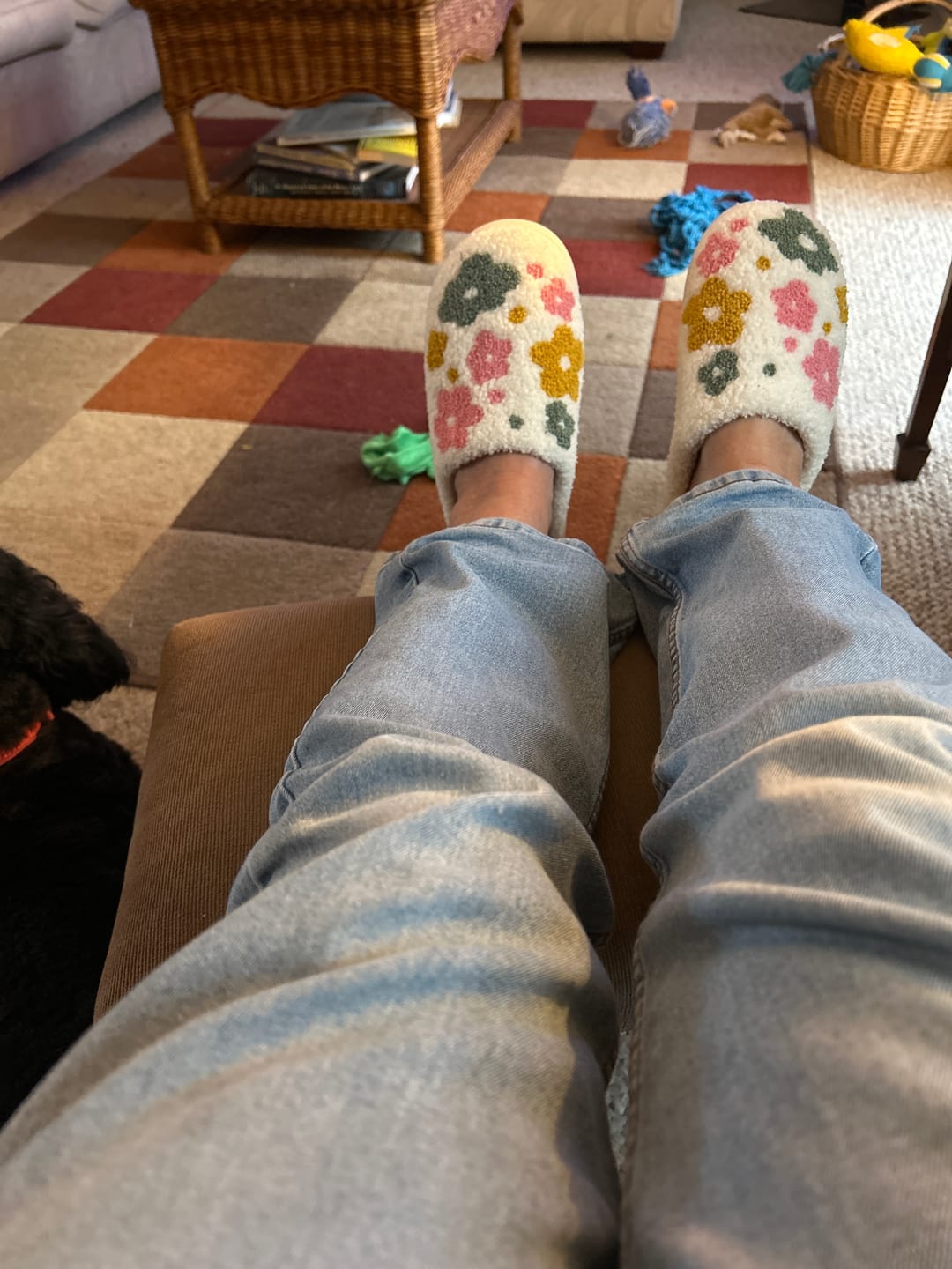 Customer photo review of Livia Flower Slippers