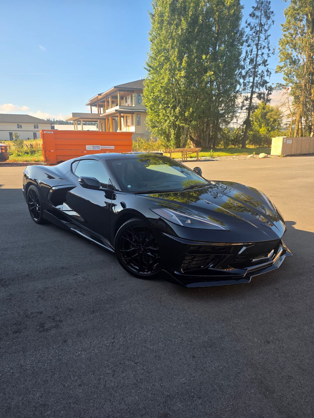 Customer photo review of C8 Corvette 5VM Style Front Splitter Lip