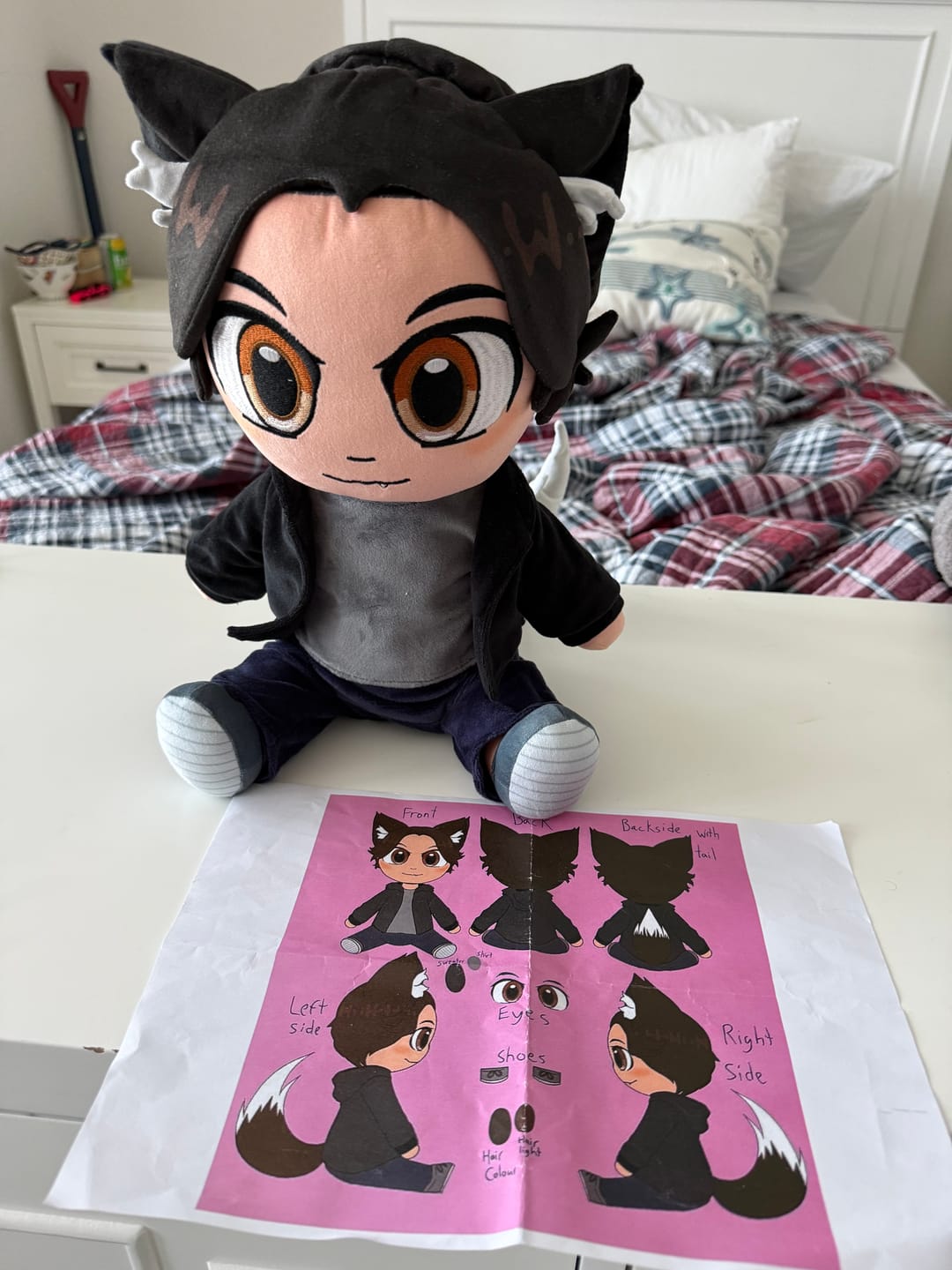 Customer photo review of Original Character (OC) Design Plush
