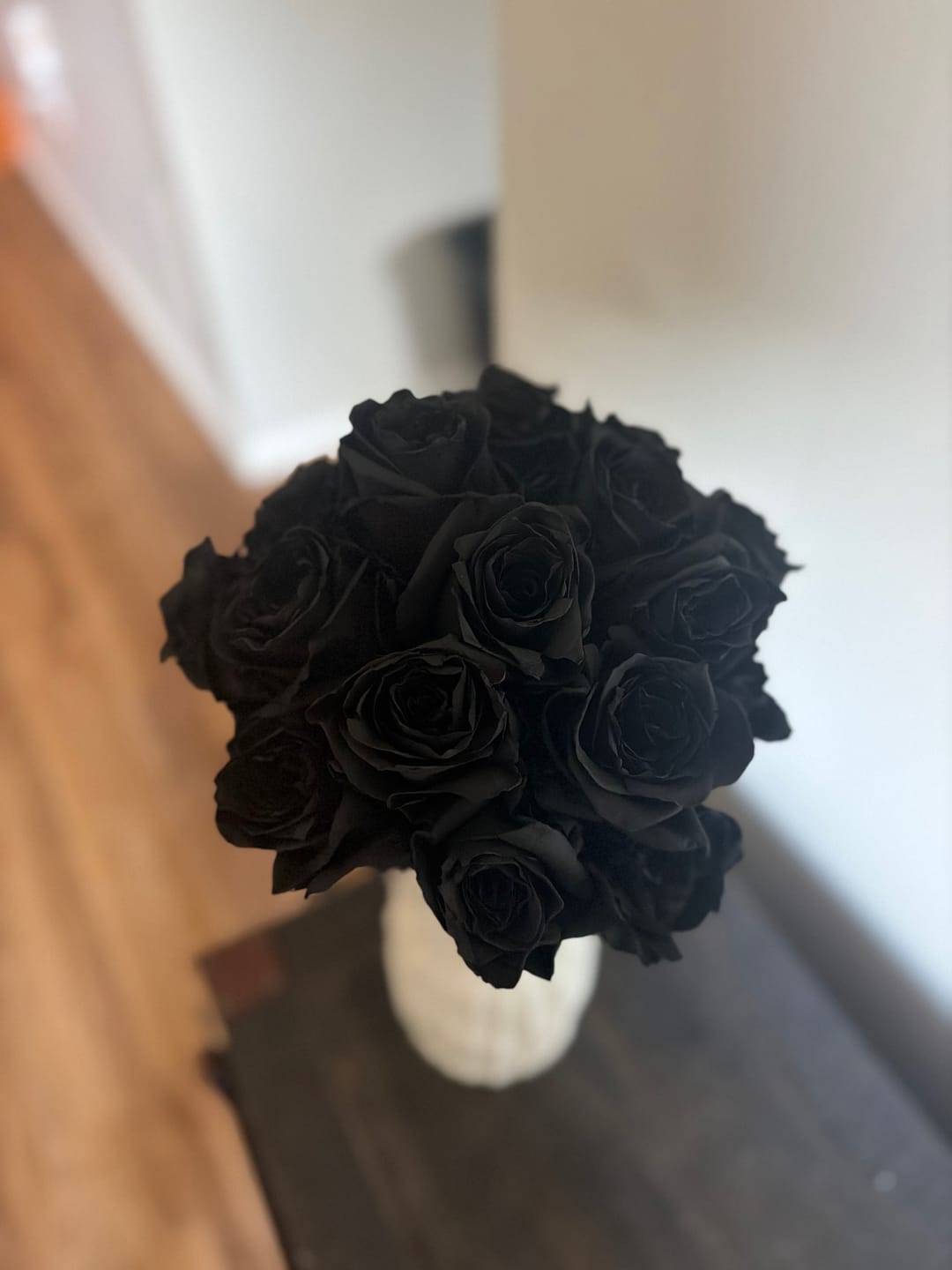 Customer photo review of Black Roses
