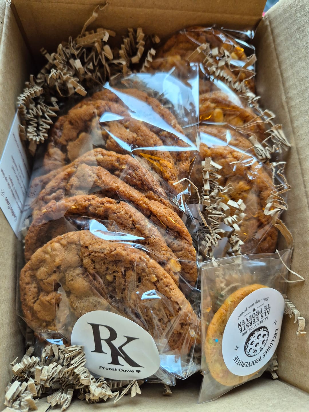 Customer photo review of Snickers Cookies
