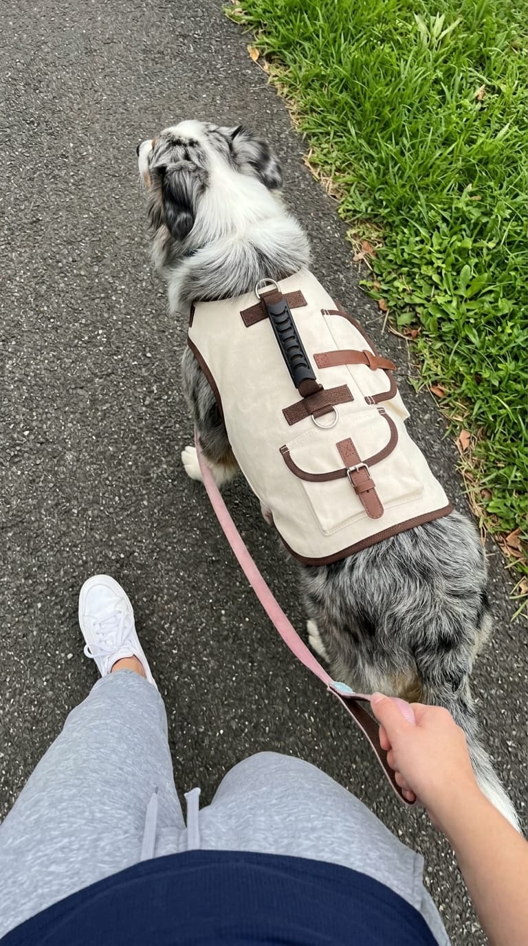 Customer photo review of PawLift™ — Gemeinsam Bei Jedem Schritt 🐾