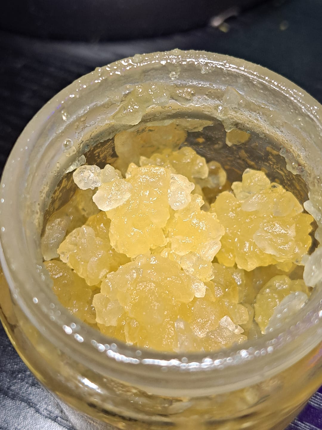 Customer photo review of Amnesia | Live Resin Diamonds