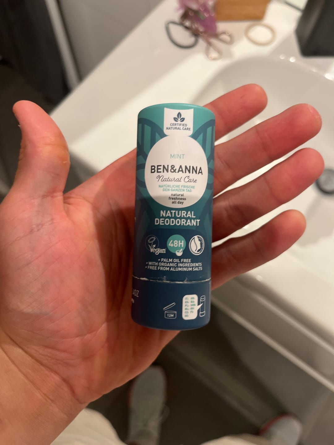 Customer photo review of 6er Set Deo Papertube – Verschiedene Sorten