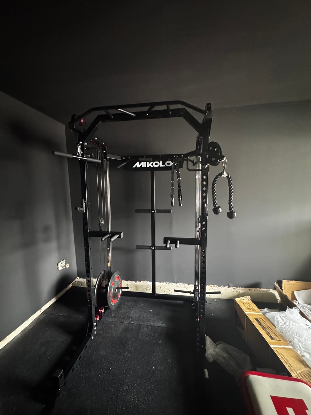Customer photo review of HR05-ULTRA Half Rack Functional Trainer