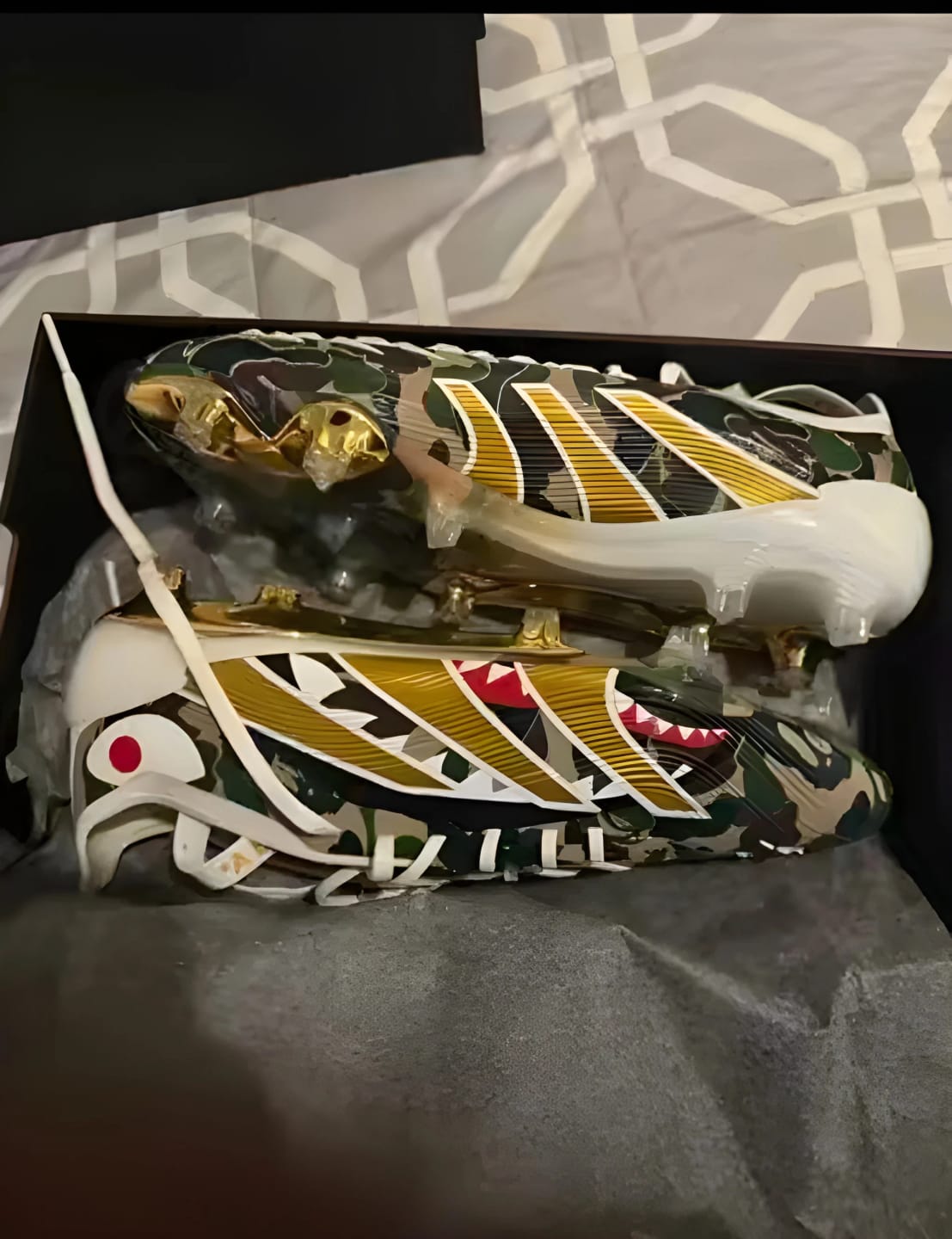 Customer photo review of Predator Elite FG X BAPE