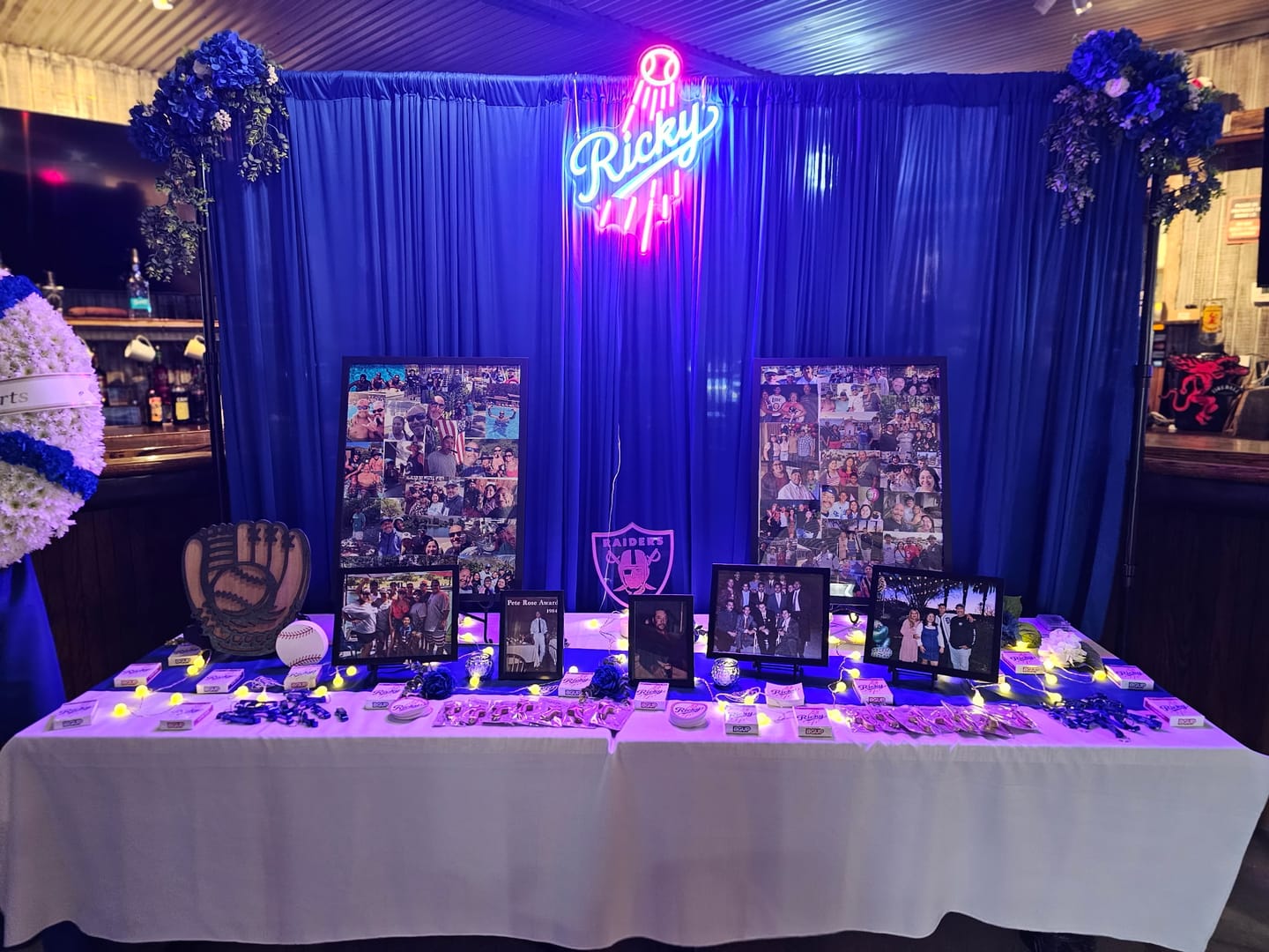Customer photo review of Ricky | LED Neon Sign