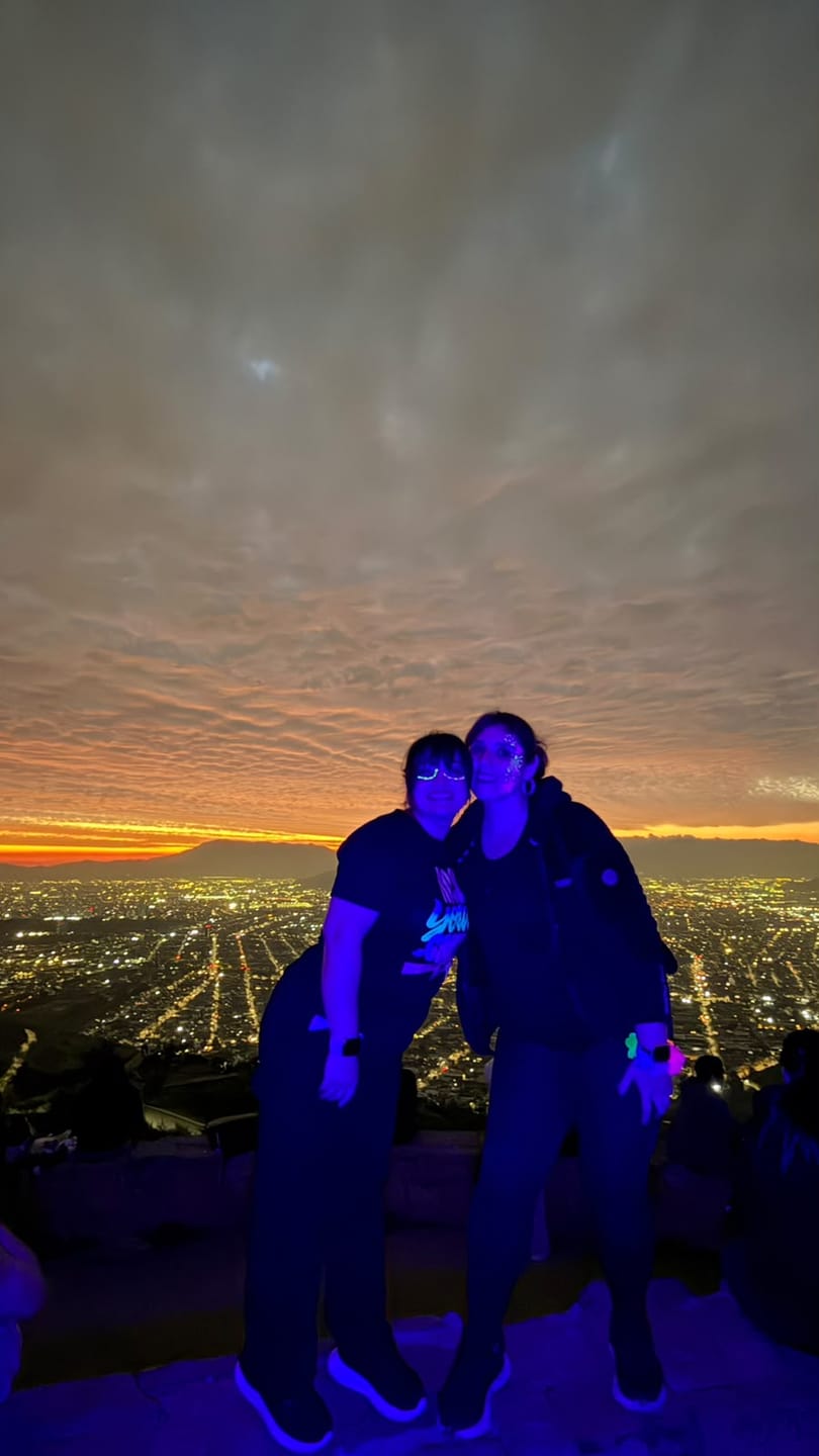 Customer photo review of Trekking Cerro San Cristóbal