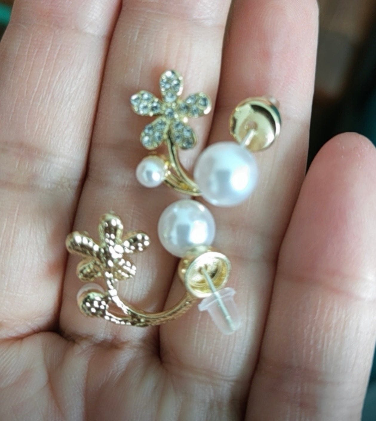 Customer photo review of Yasmin Earrings