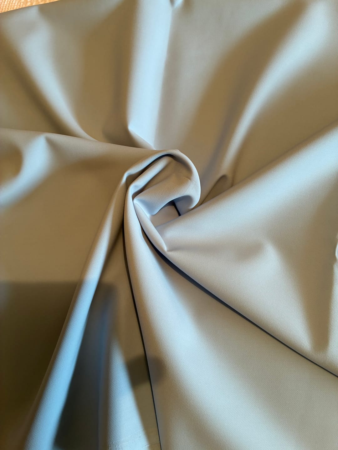 Customer photo review of Plain Blue Heavy Suiting Fabric