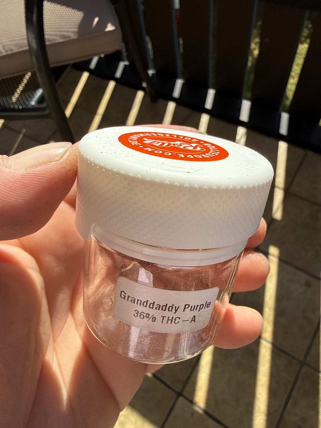 Customer photo review of THC-A 36% Blüten Granddaddy Purple