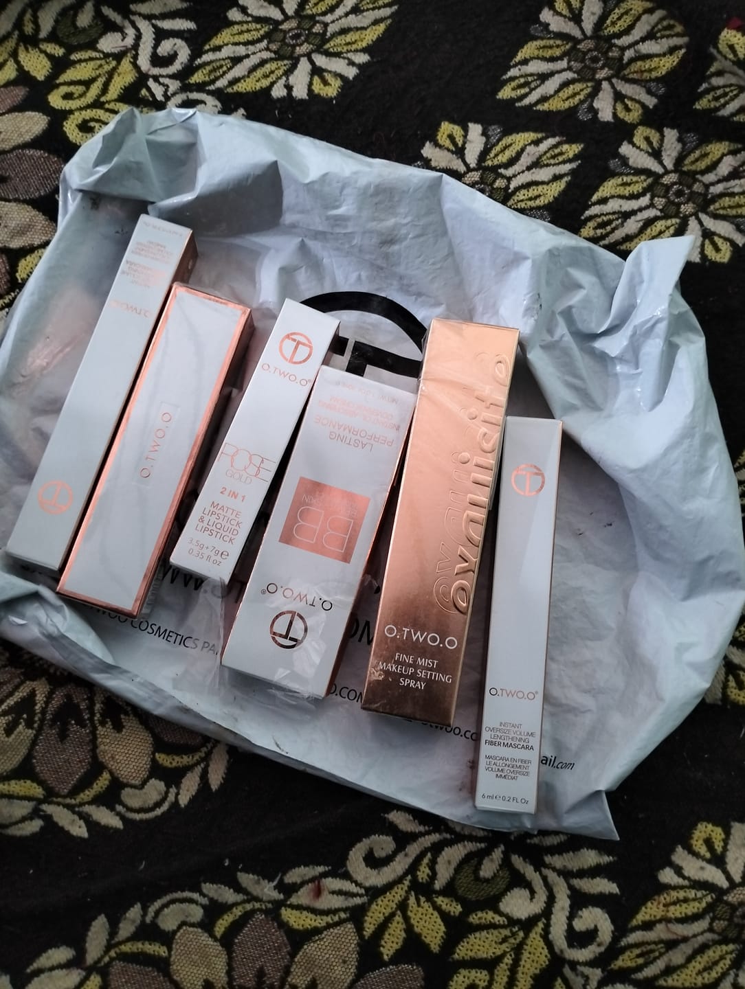 Customer photo review of O.TWO.O EXQUISIT SETTING SPRAY