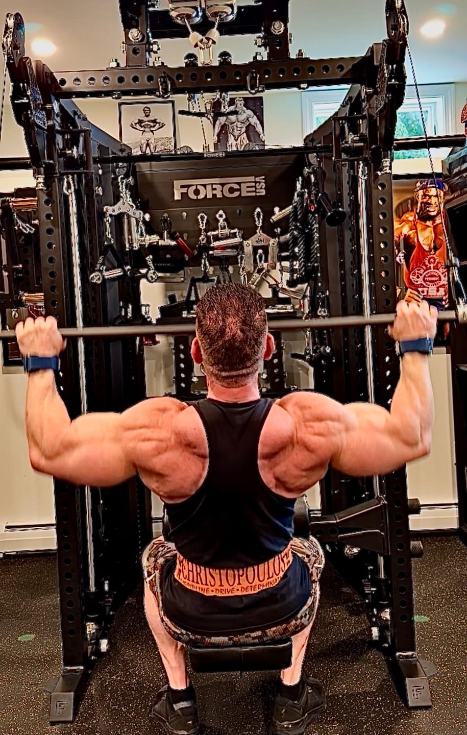 Customer photo review of Carbon Bar with Hooks