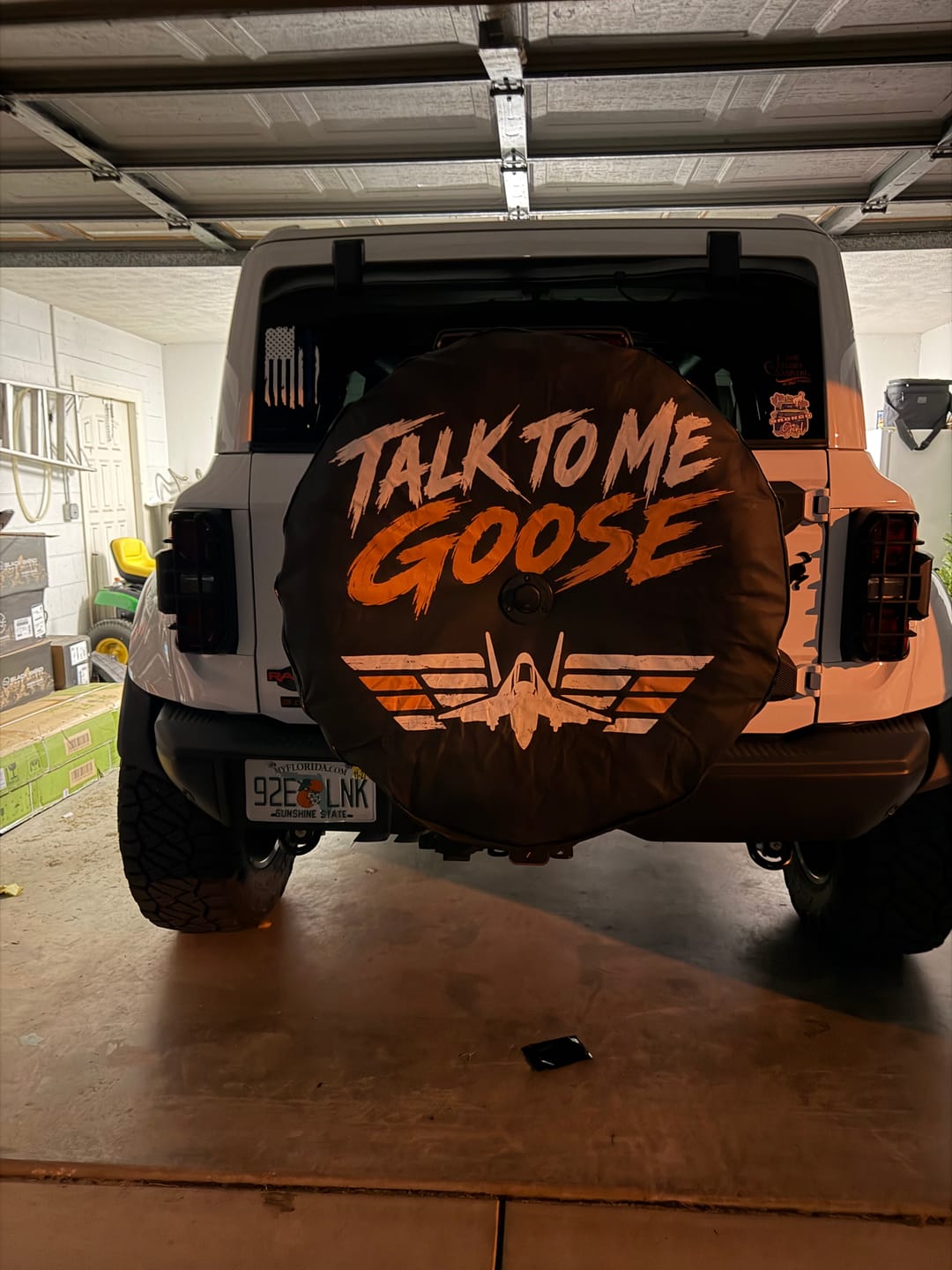 Customer photo review of CUSTOM Ford Bronco Tire Cover
