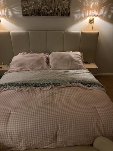 Customer photo review of BambooLuxe™ – Le confort hôtelier pour des nuits plus douces