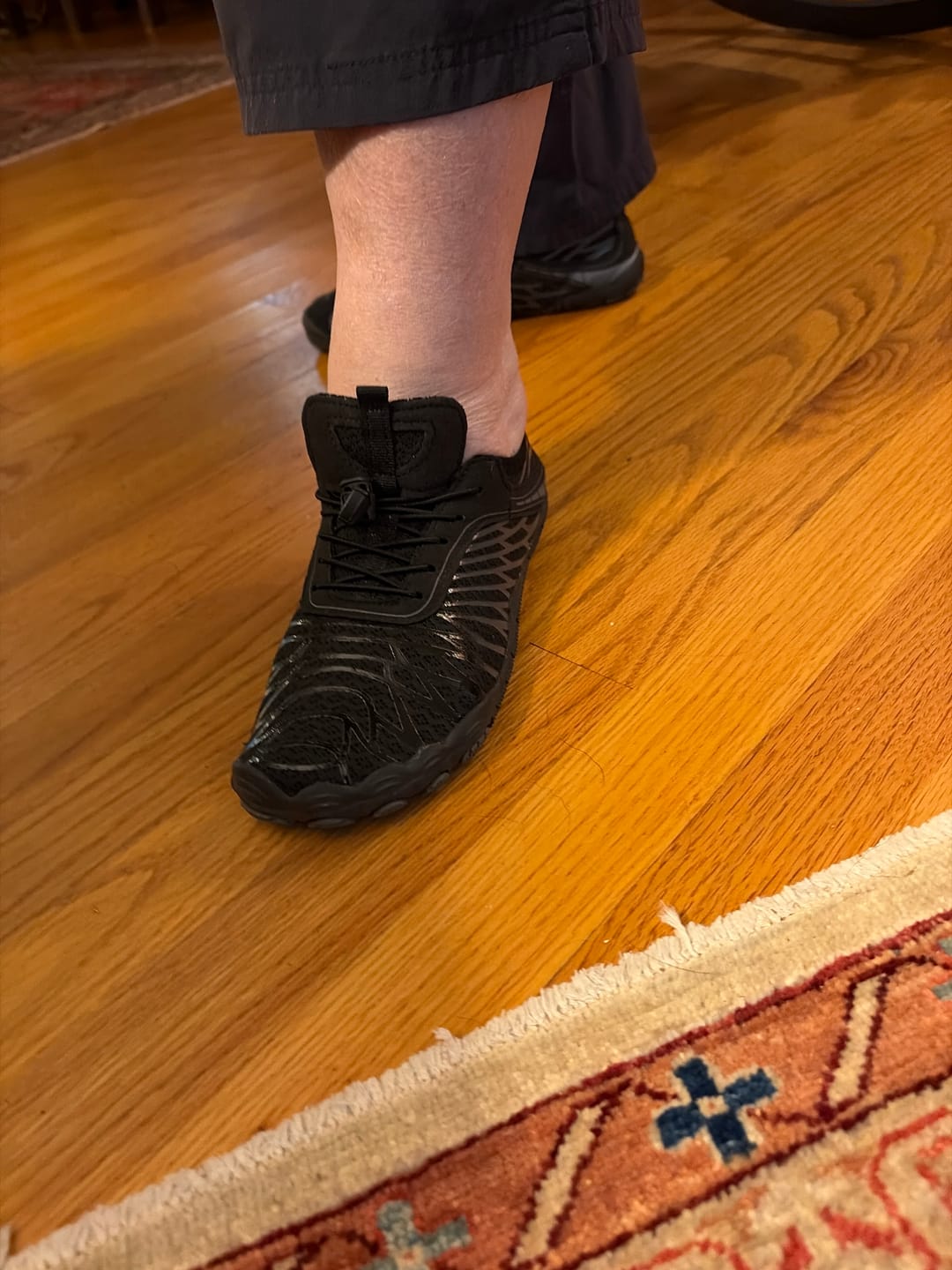 Customer photo review of Finally Walk Pain-Free Again With Our Grounding Barefoot Shoes
