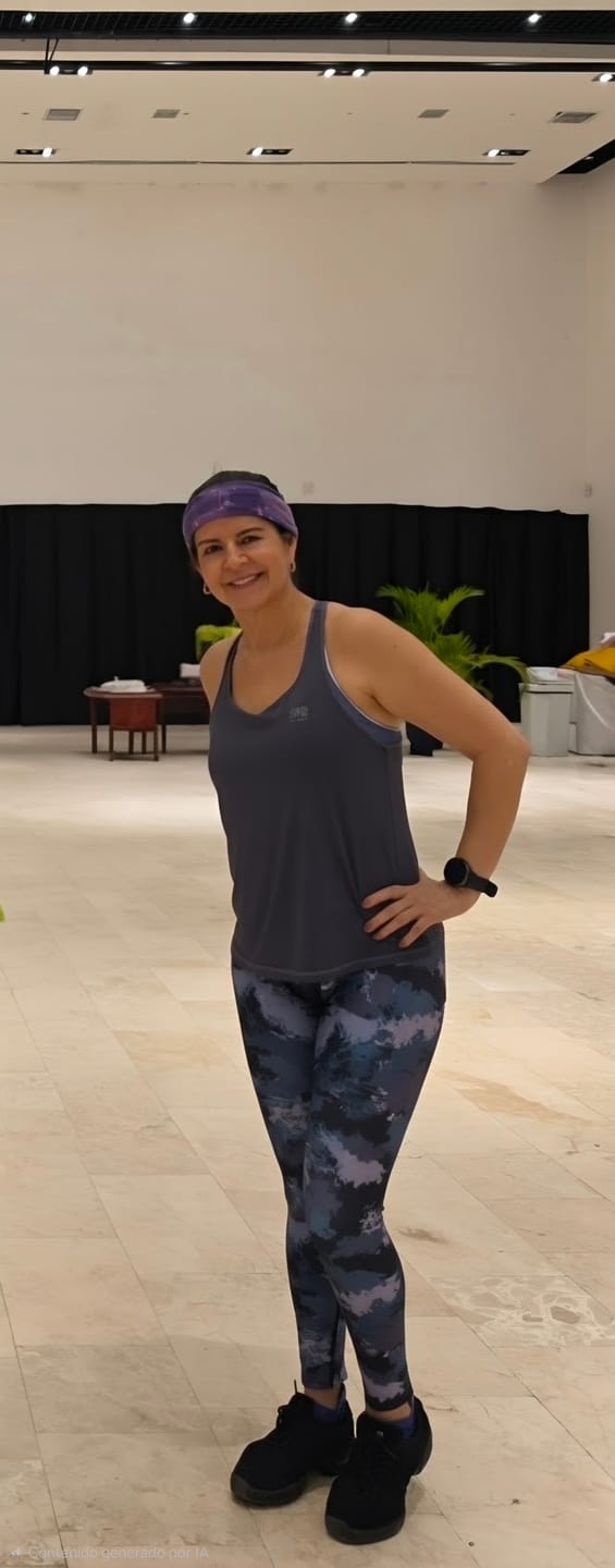 Customer photo review of Luxury Purpura | Leggin Anti-Celulitis, Anti-Fluidos Con Cintura Alta & Horma Ideal