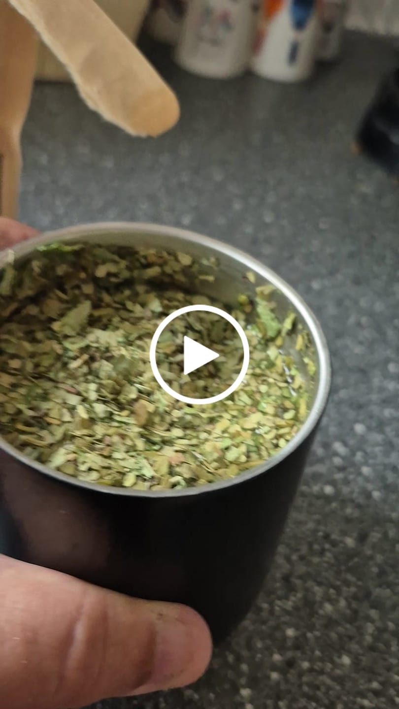 Customer video review of Maté Menthe 🍃