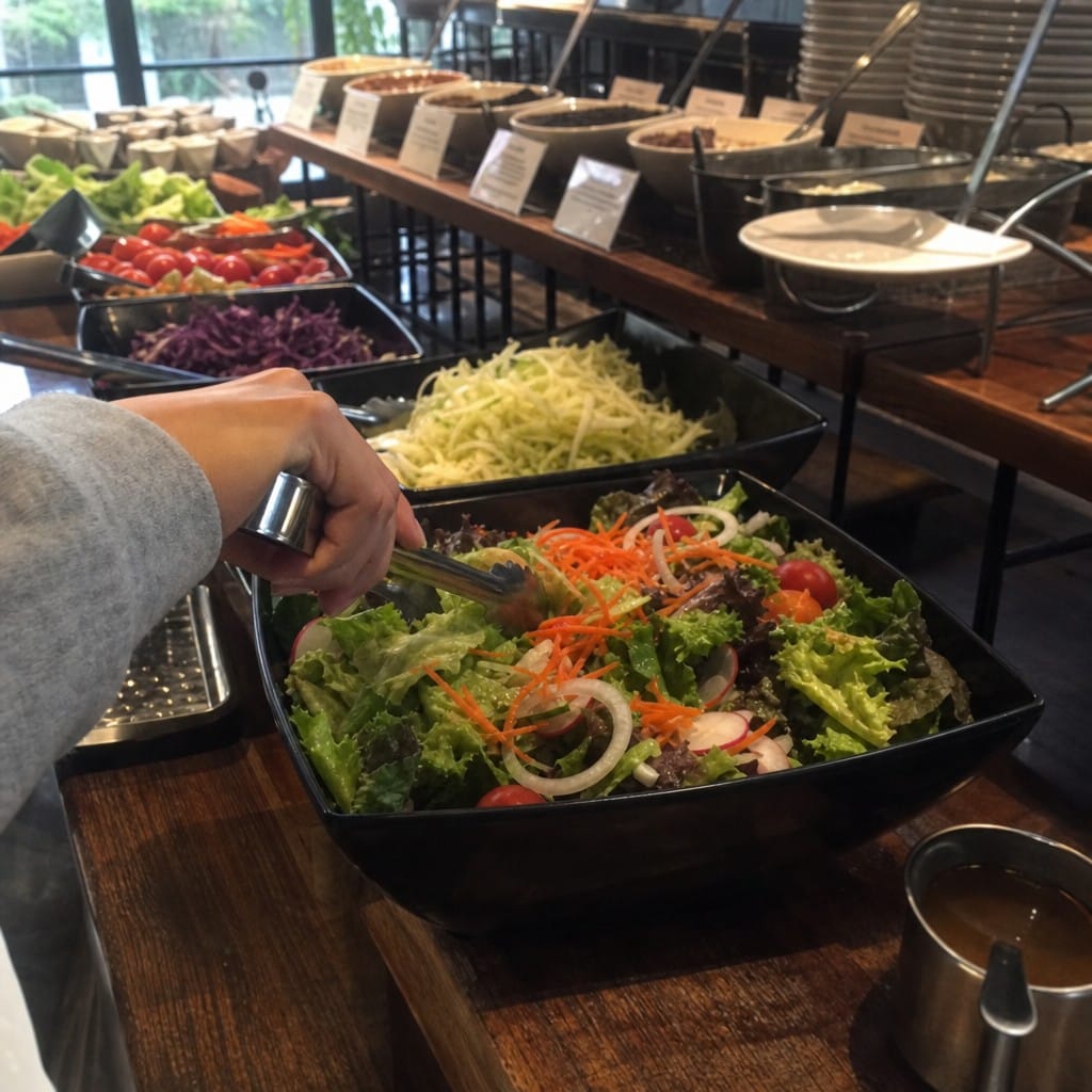 Customer photo review of Curved Bowl 11 inch Black Melamine for Table Settings