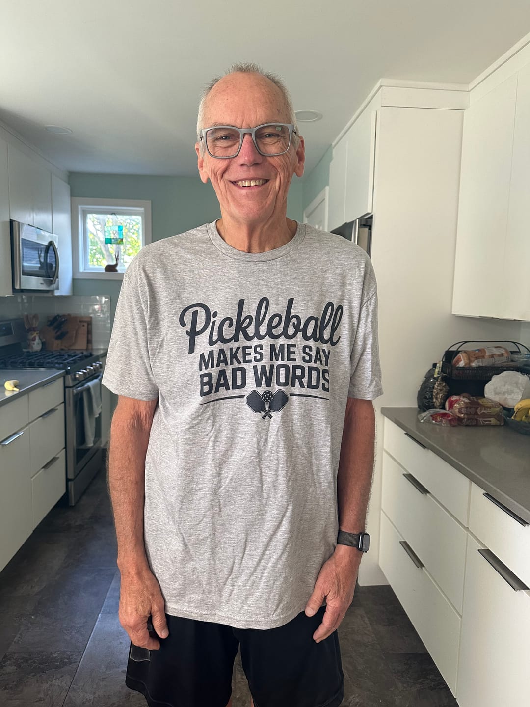 Customer photo review of Say Bad Words T-Shirt