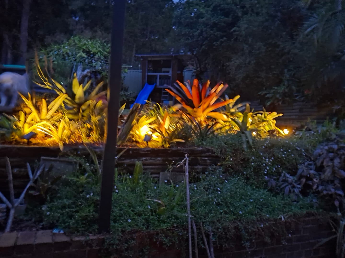 Customer photo review of SolaGarden™ Cordless Outdoor Spot Lights