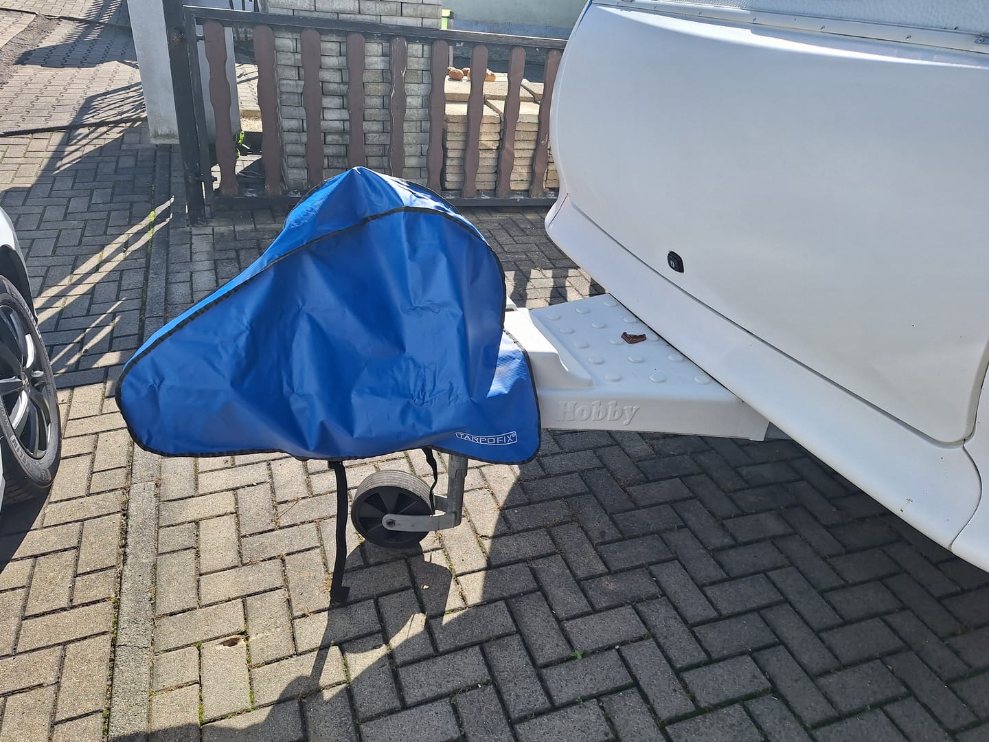 Customer photo review of Deichselabdeckung