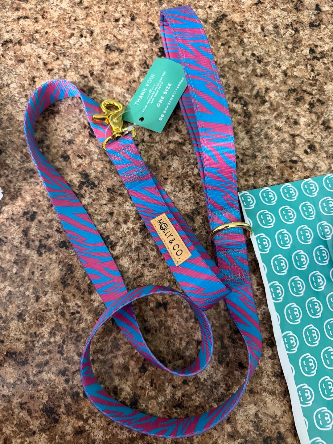 Customer photo review of Malibu Doll - Dog Leash - FINAL SALE