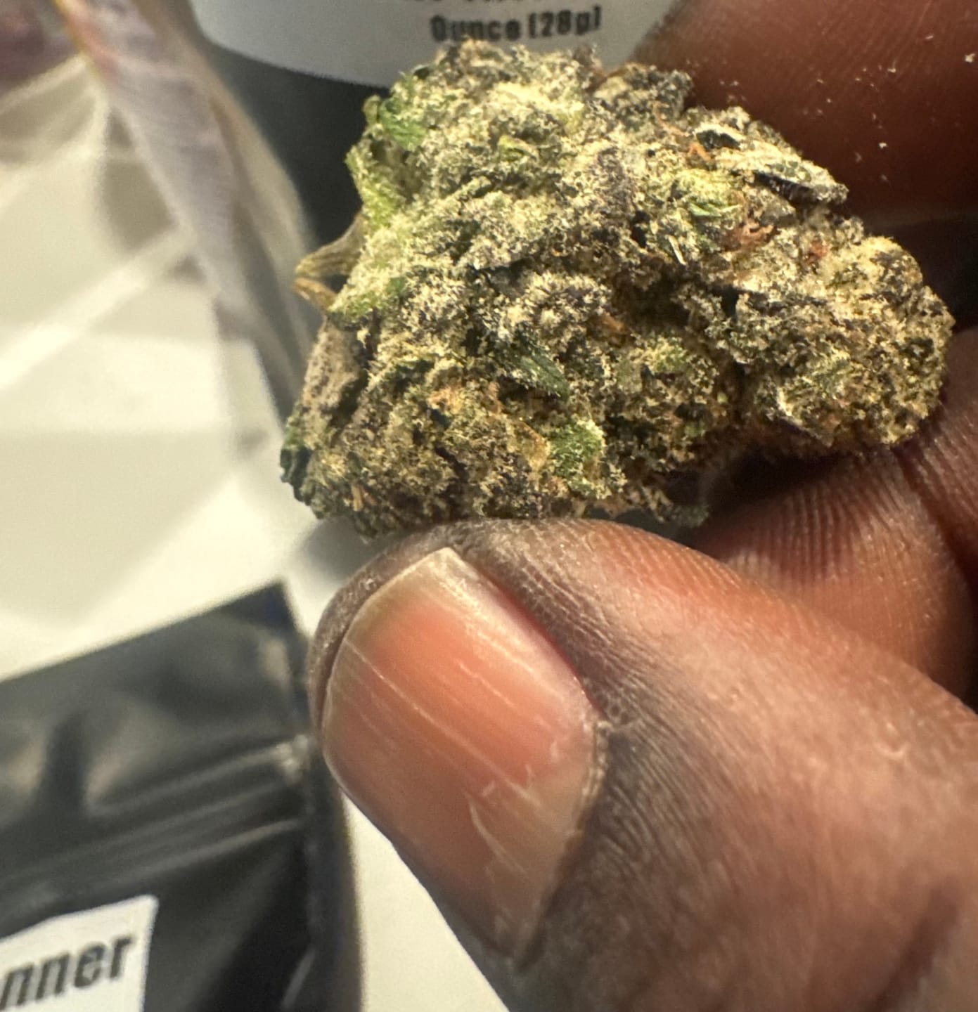 Customer photo review of Bruce Banner THCA Flower (Premium)