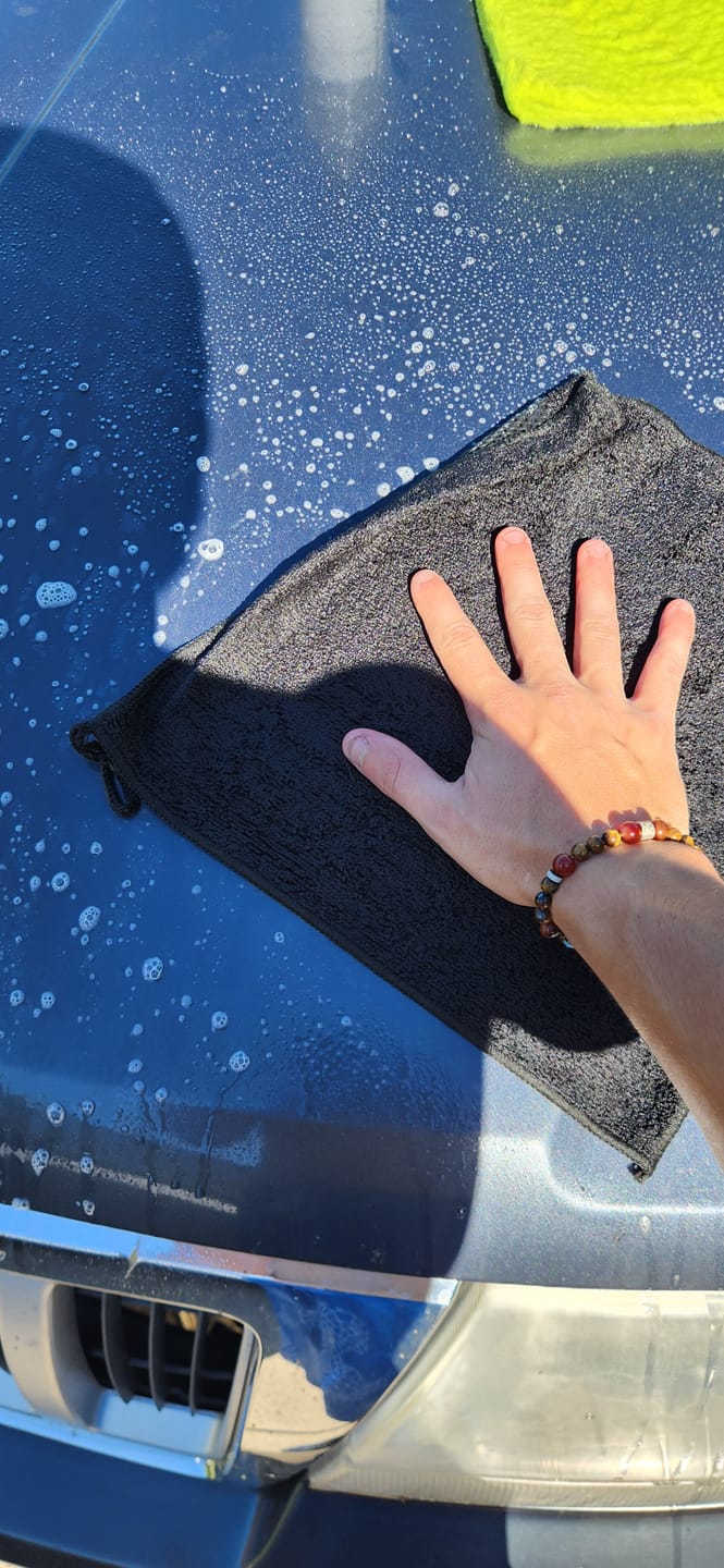 Customer photo review of BLACKLINE® SYNTHETIC CLAY TOWEL