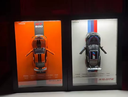 Customer photo review of 3D-Auto-Rahmenkunst