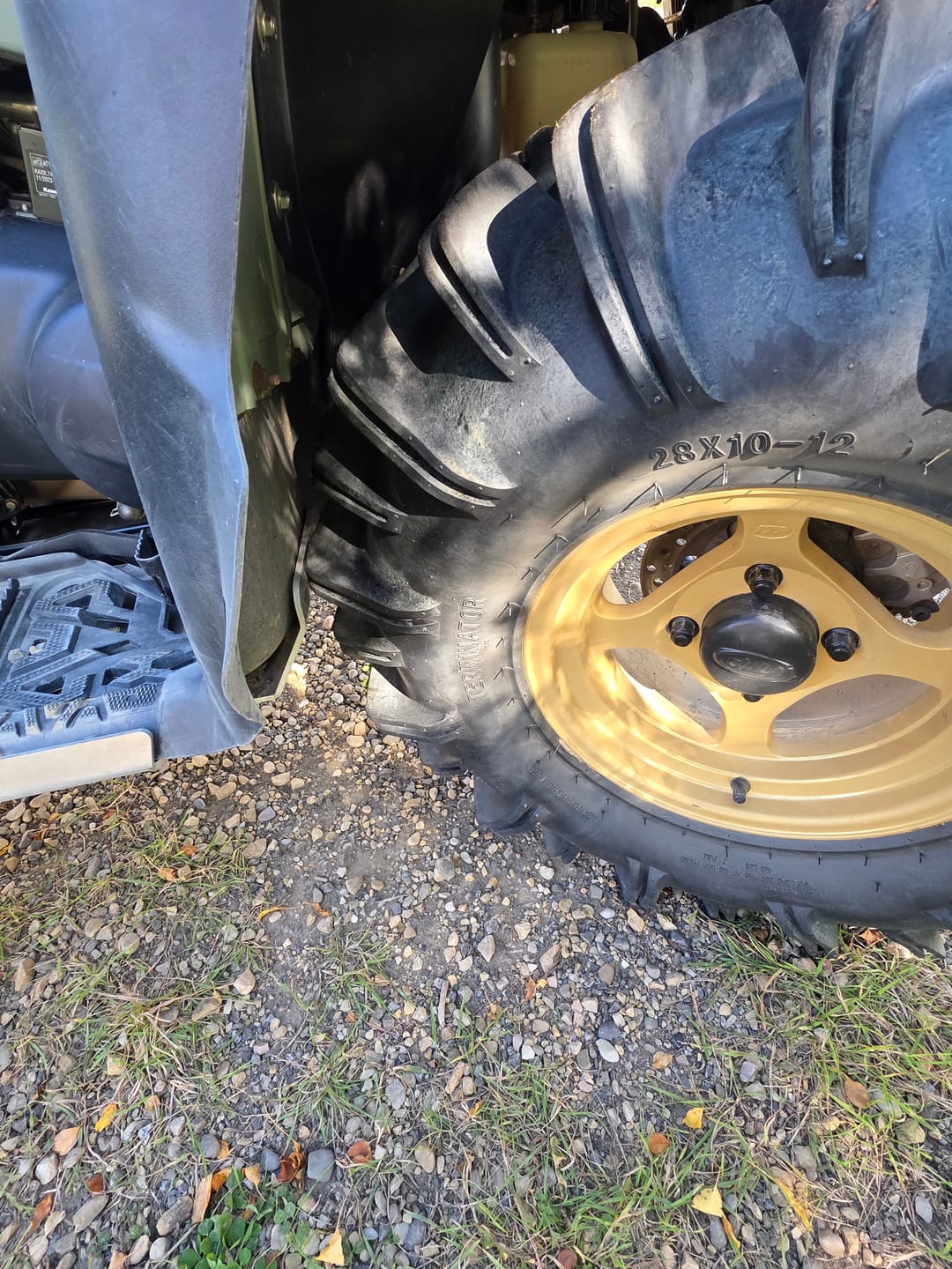 Customer photo review of Full Skid Plate Kit — Kawasaki Brute Force 650/750 (2008+)