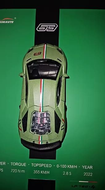 Customer photo review of 3D-Auto-Rahmenkunst