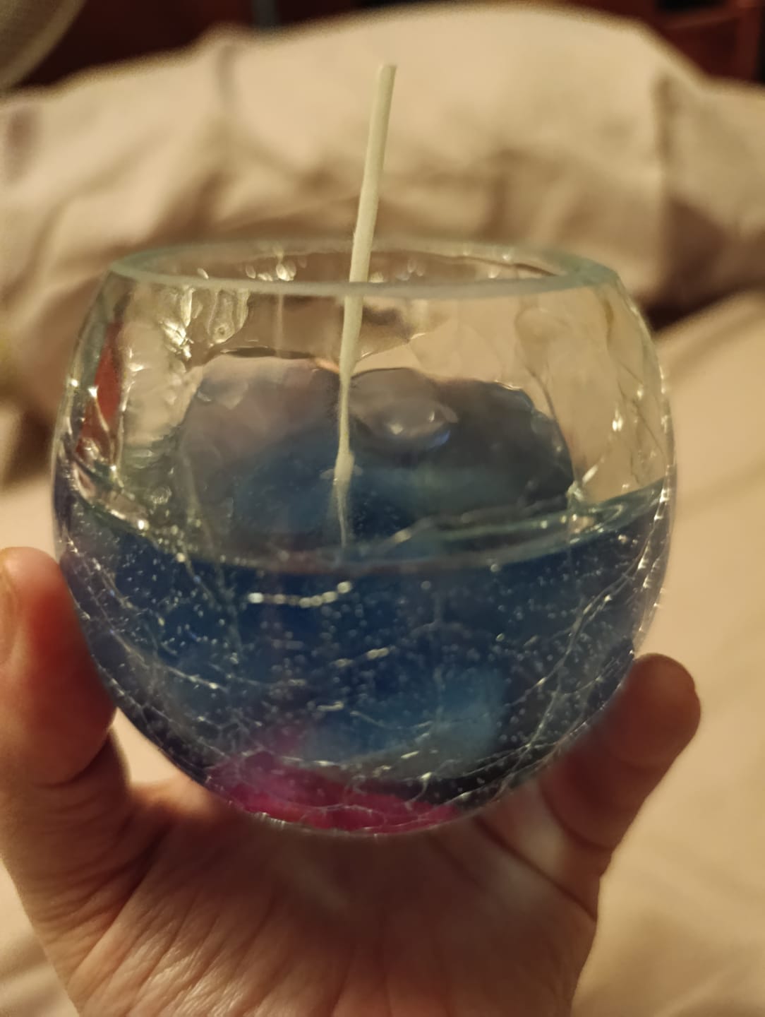 Customer photo review of Gel para velas