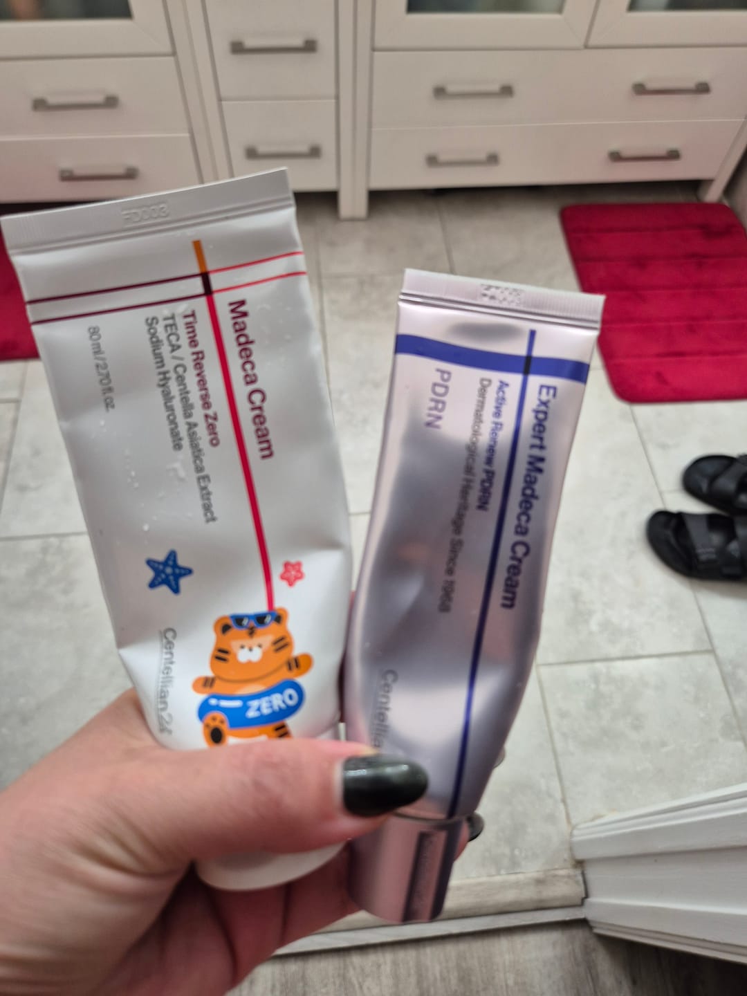 Customer photo review of Madeca Cream Time Reverse Zero 80ml