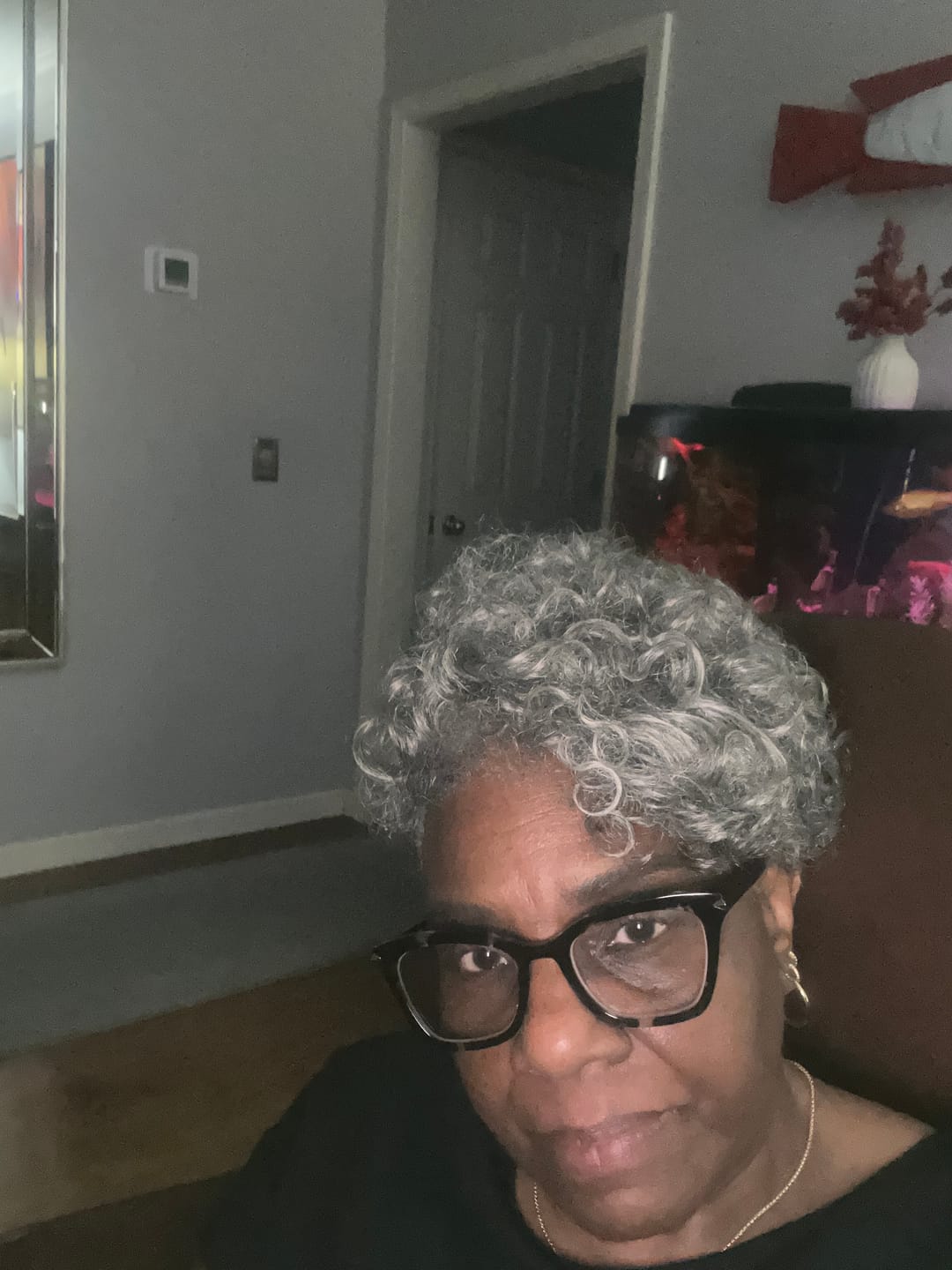 Customer photo review of Foxy Silver Full Wig - ABIGAIL